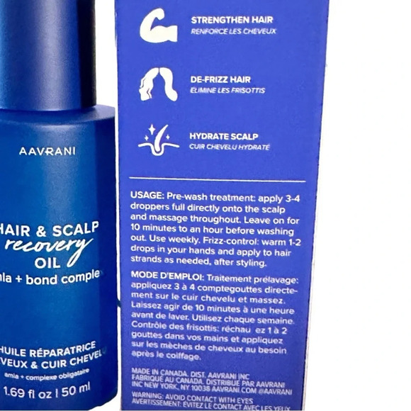 NWB Hair & Scalp Recovery Oil - Rosemary, Bond Complex, & Amla Treatment - Picture 4 of 5